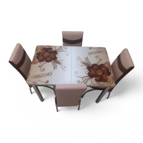 Set masă extensibilă  cu 4 scaune: D4008