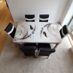 Set masă extensibilă cu 6 scaune: D6009 - imagine 2