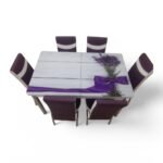 Set masă extensibilă cu 6 scaune: D6011