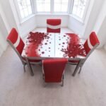 Set masă extensibilă cu 4 scaune: D4012 - imagine 2