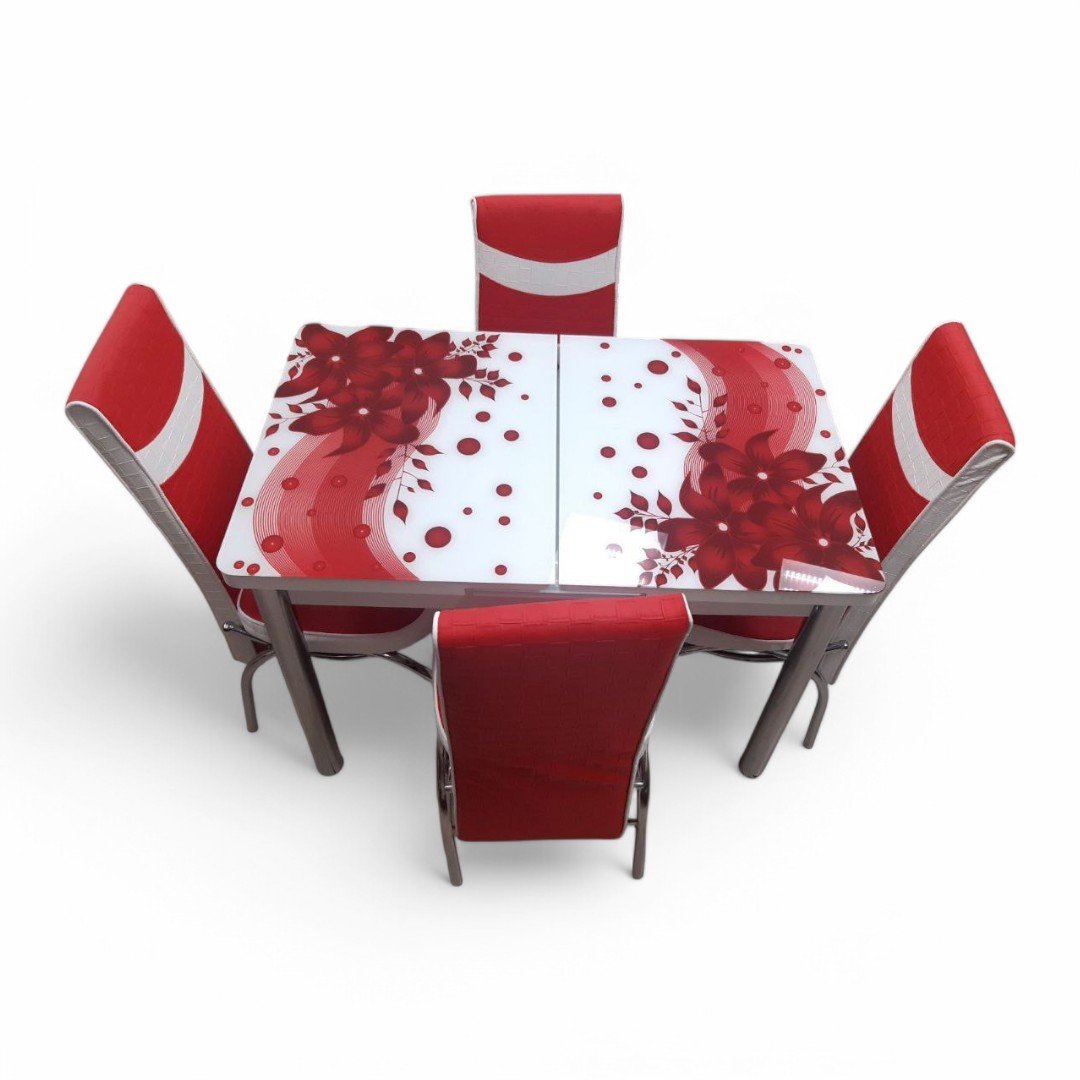 012-Photoroom.jpg Set masă extensibilă cu 4 scaune: D4012 - imagine 1