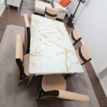 Set masă extensibilă cu 6 scaune: FES.D6.113 - imagine 2