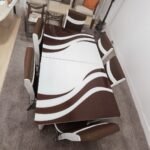 Set masă extensibilă cu 6 scaune: FES.D6.114 - imagine 2