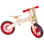 Bicicletă de echilibru din lemn pentru copii „Free Style” 02001 - imagine 2