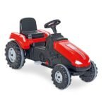 Tractor cu pedale „Mega”, roșu/verde 07321 - imagine 4