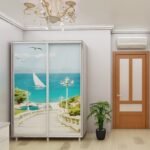 Dulap glisant D-200 (2.0m) Imprimare foto 1/2 (usa)