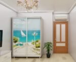 Dulap glisant D-160 (1.6m) Imprimare foto 1/2 (usa) - imagine 3