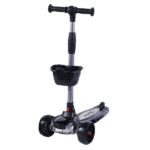 Trotinetă pentru copii cu trei roți, lumini LED și muzică 2100004-6P - imagine 5