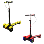 Trotinetă pentru copii cu trei roți, lumini LED și muzică 2100008-4P/6P