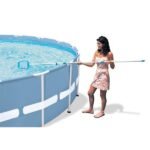 Set de curățare a piscinei 28002: mâner telescopic de 239 cm, plasă, duză cu pungă - imagine 4