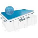 Husă solară 716х346 cm pentru piscine dreptunghiulare 732×366 cm 28017