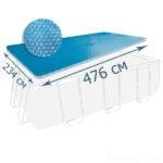 Husă solară 476х234 cm pentru piscine dreptunghiulare 488×244 cm 28029