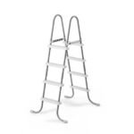 Scară pentru piscine cu înălțimea de până la 122 cm, 4 trepte, fără platformă 28066