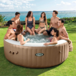 Jacuzzi SPA gonflabil “Sahara Tan Round Bubble Spa” 28412 - imagine 3