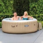Jacuzzi SPA gonflabil “Bubble Massage” 28426 - imagine 8