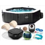 Jacuzzi SPA gonflabil “Jet & Bubble Deluxe” 28458 - imagine 4