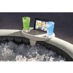 INTEX Tavă iluminată cu LED 45x26x16 cm pentru piscine-SPA, cu suport pentru tabletă și 2 suporturi pentru pahare 28520