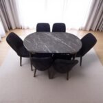 Set masă extensibilă cu 6 scaune: MDF 301 - imagine 2