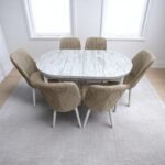 Set masă extensibilă  cu 6 scaune: MDF 310 - imagine 2