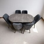 Set masă extensibilă cu 6 scaune: MDF 313 - imagine 2