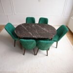 Set masă extensibilă  cu 6 scaune: MDF 319 - imagine 2