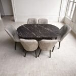 Set masă extensibilă  cu 6 scaune: MDF328 - imagine 2