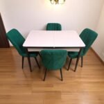 Set masă extensibilă cu 4 scaune: MDF 405 - imagine 2