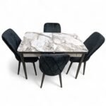Set masă extensibilă cu 4 scaune: MDF 401