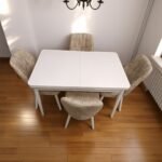 Set masă extensibilă cu 4 scaune: MDF 410 - imagine 2