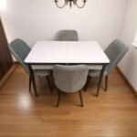 Set masă extensibilă cu 4 scaune: MDF 411 - imagine 2