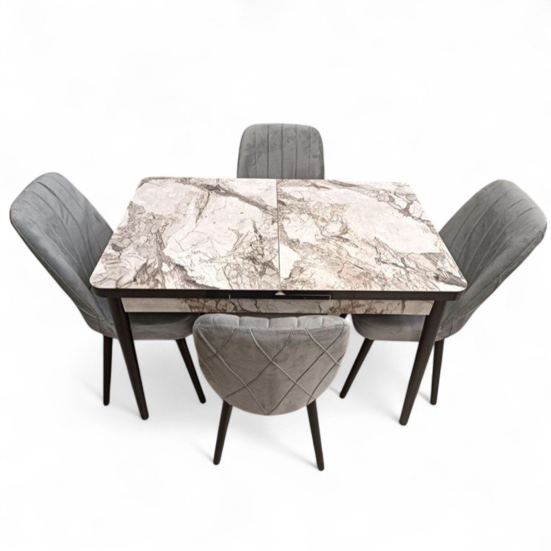 412-Photoroom-1-1.jpg Set masă extensibilă cu 4 scaune: MDF 404 - imagine 1