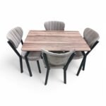Set masă cu 4 scaune: SEM0014