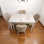 Set masă extensibilă cu 4 scaune: MDF 417 - imagine 2