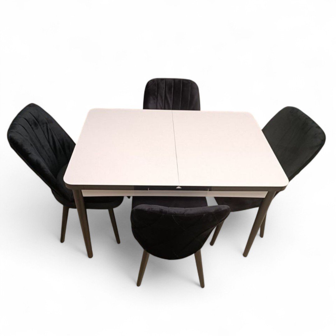 424-Photoroom-1.jpg Set masă extensibilă cu 4 scaune: MDF 424 - imagine 1