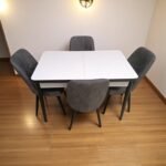 Set masă extensibilă cu 4 scaune: MDF 425 - imagine 2