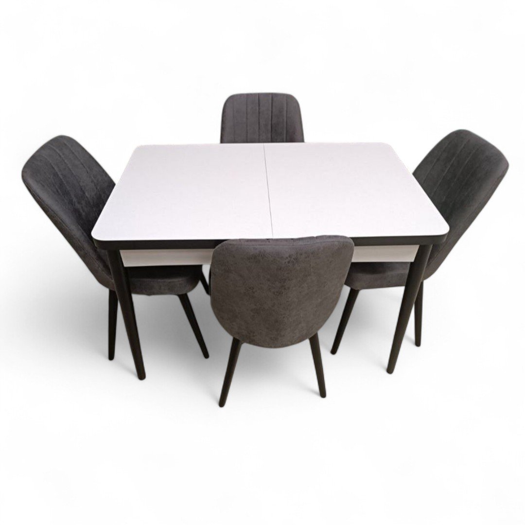 425-Photoroom.jpg Set masă extensibilă cu 4 scaune: MDF 425 - imagine 1