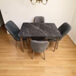 Set masă extensibilă cu 4 scaune: MDF 432 - imagine 2