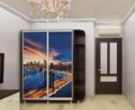 Dulap glisant D-140 (1.4m) Imprimare foto 1/2 (usa) - imagine 7
