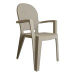 Scaun plastic Avala ratan - imagine 3