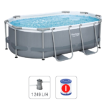 Bestway Piscină Power Steel Oval 5614ABW