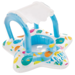 Cerc gonflabil cu decupaje pentru picioare și baldachin 56573 - imagine 3