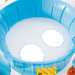 Cerc gonflabil cu decupaje pentru picioare și baldachin 56573 - imagine 4