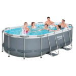 Bestway Piscina Power Steel Oval 56620BW - imagine 2