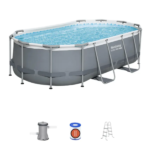 Bestway Piscina Power Steel Oval 56620BW - imagine 3