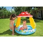 Piscină gonflabilă pentru copii cu baldachin “Ciuperca” 57114 - imagine 2