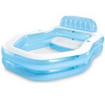 Piscină gonflabilă pentru familie cu baldachin 57186 - imagine 2
