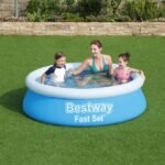 Bestway Piscină gonflabilă Fast Set 57392BW - imagine 2