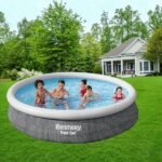 Bestway Piscină gonflabilă Fast Set 57443BW - imagine 2