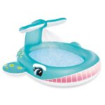 Piscină gonflabilă pentru copii cu jeturi de apă „Balena” 57440