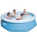 Bestway Piscină gonflabilă Fast Set 57448BW - imagine 2